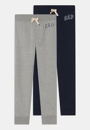 LOGO BOYS 2 PACK - Pantaloni sportivi - dark blue