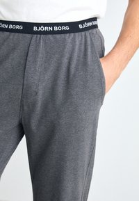 Björn Borg CORE LOUNGEWEAR PANTS - Donji dio pidžame - dark grey melange