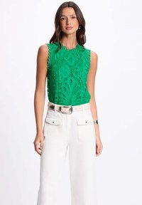 Morgan SLEEVELESS - Blouse - vert émeraude
