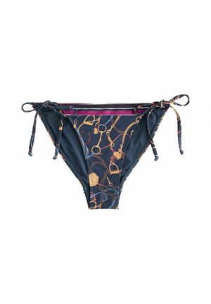 Next, TIE SIDE BIKINI BOTTOMS - Bikini-Hose - equestrian print