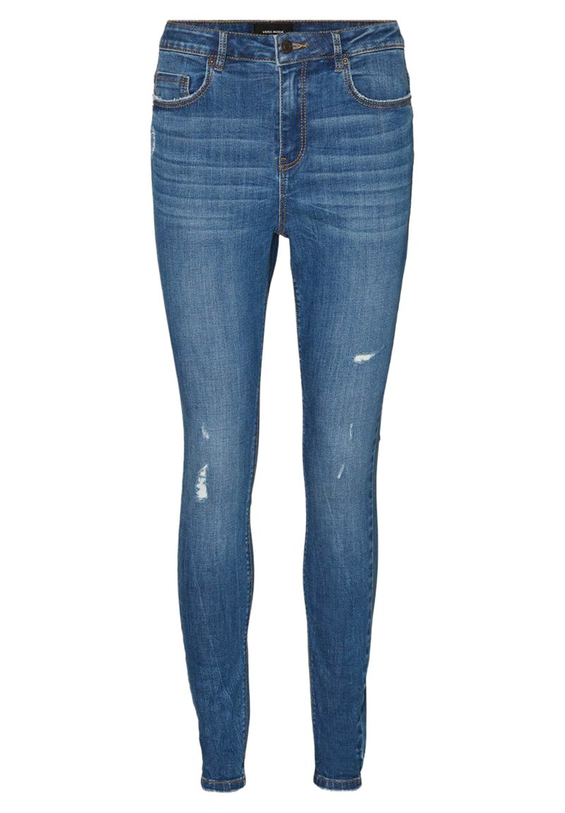 Vero Moda Jeans Skinny Fit blauw denim/bluedenim