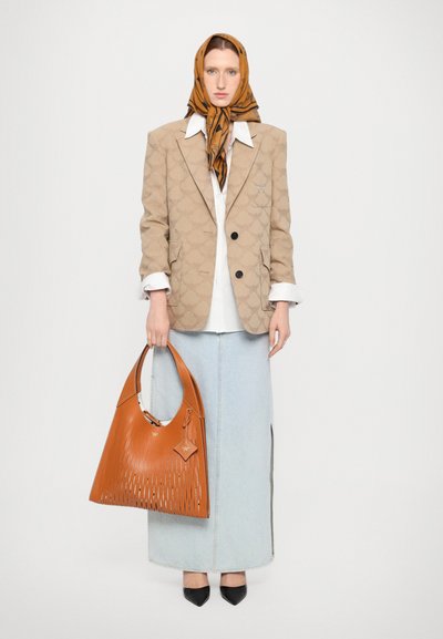 MCM AREN SHOPPER - Pirkinių krepšys - terracotta