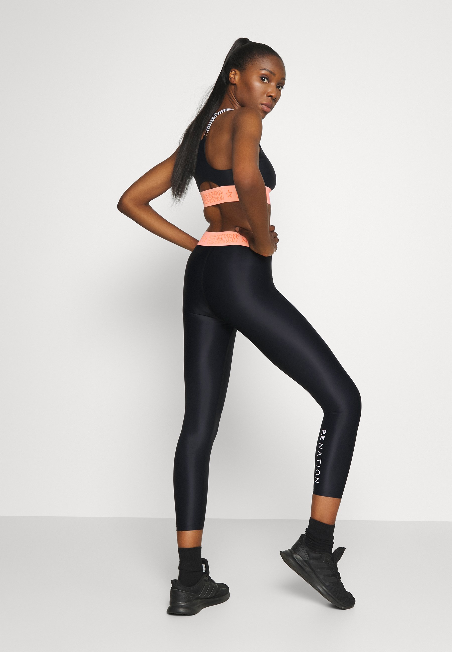 coral workout leggings