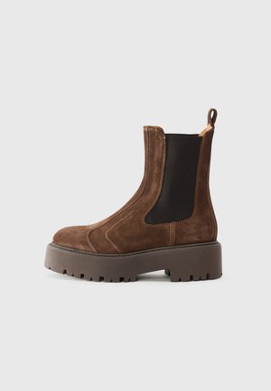 Classic ankle boots - chocolate