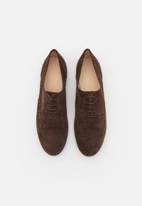 Melvin & Hamilton SONIA 1 - Elegantní šněrovací boty - dark brown/beige/navy
