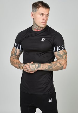 SHORT SLEEVE DYNAMIC TECH  - T-shirt med print - black