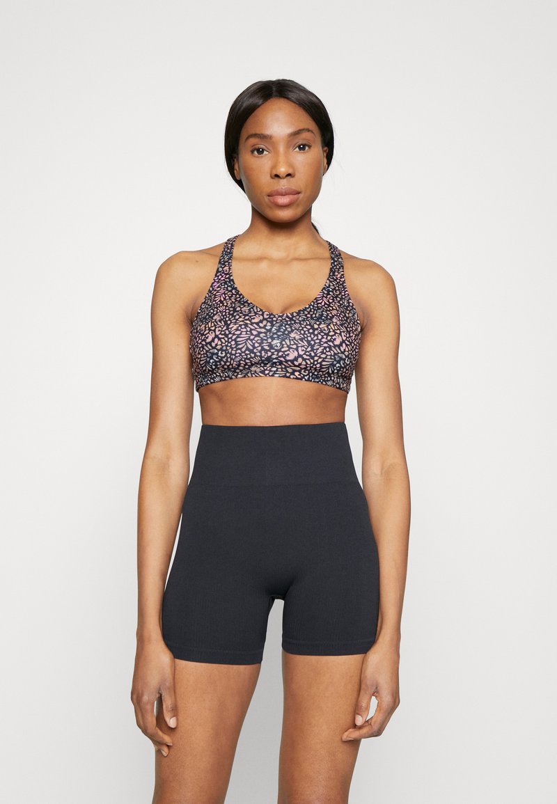 Roxy HEART INTO IT - Urheiluliivit: kevyt tuki - anthracite animal dust