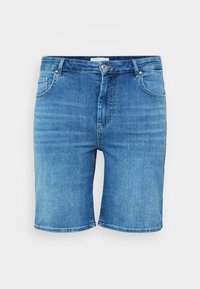 CARWILLY - Shorts vaqueros - medium blue denim
