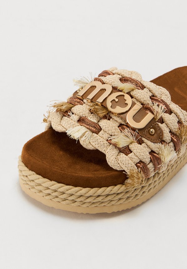 MONOBAND ROPE  - Mules - beige2