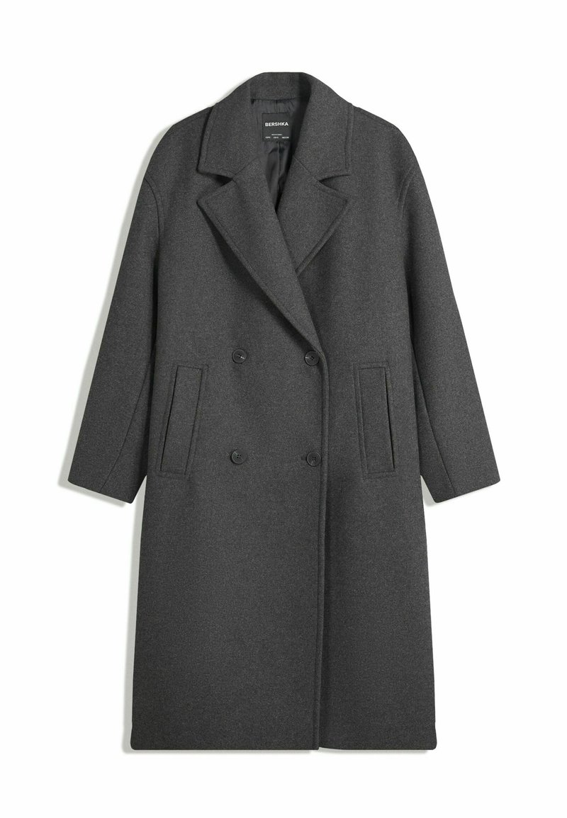 Bershka Mantel grijs Bershka Mantel grijs