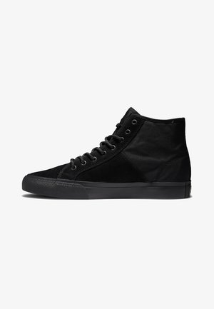 High-top trainers - black/black