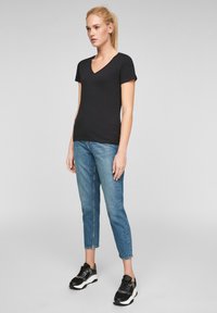 QS T-shirt basic - black