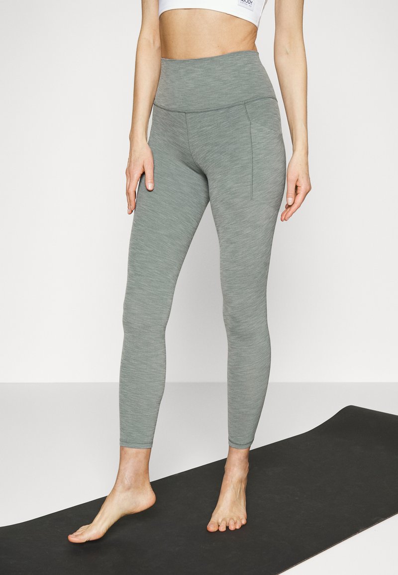 Athleta SALUTATION STASH 7/8 - Leggings - heathered grey