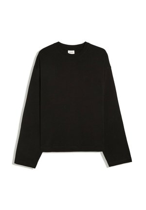 Bershka, LONG SLEEVE BOXY FIT - T-SHIRT - T-shirt à manches longues - black