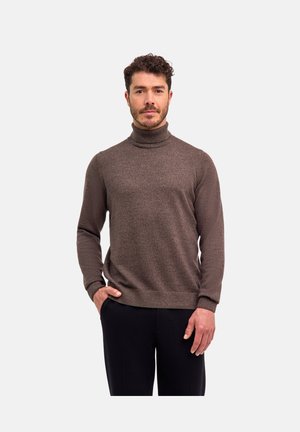 PULLOVER - Maglione - brown mel