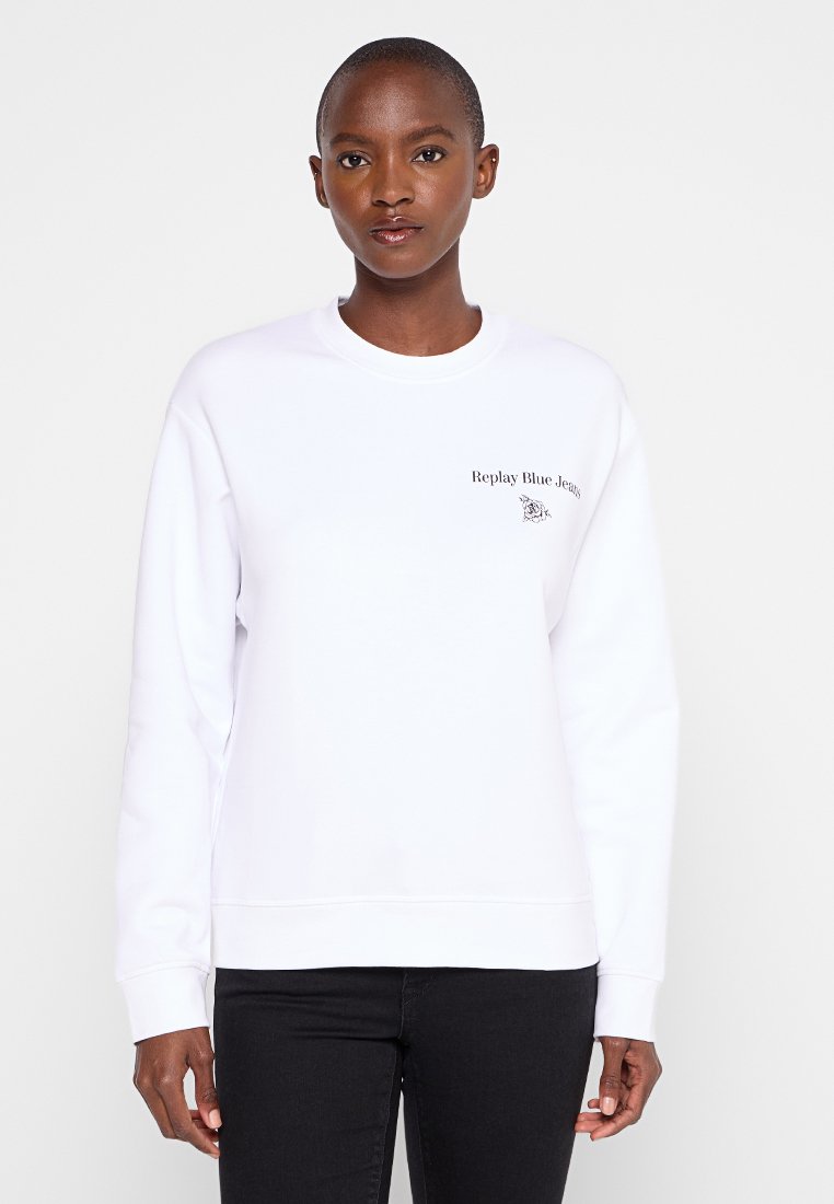 Replay Sweatshirt white