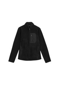 FUNNEL NECK  - Fleecová bunda - black