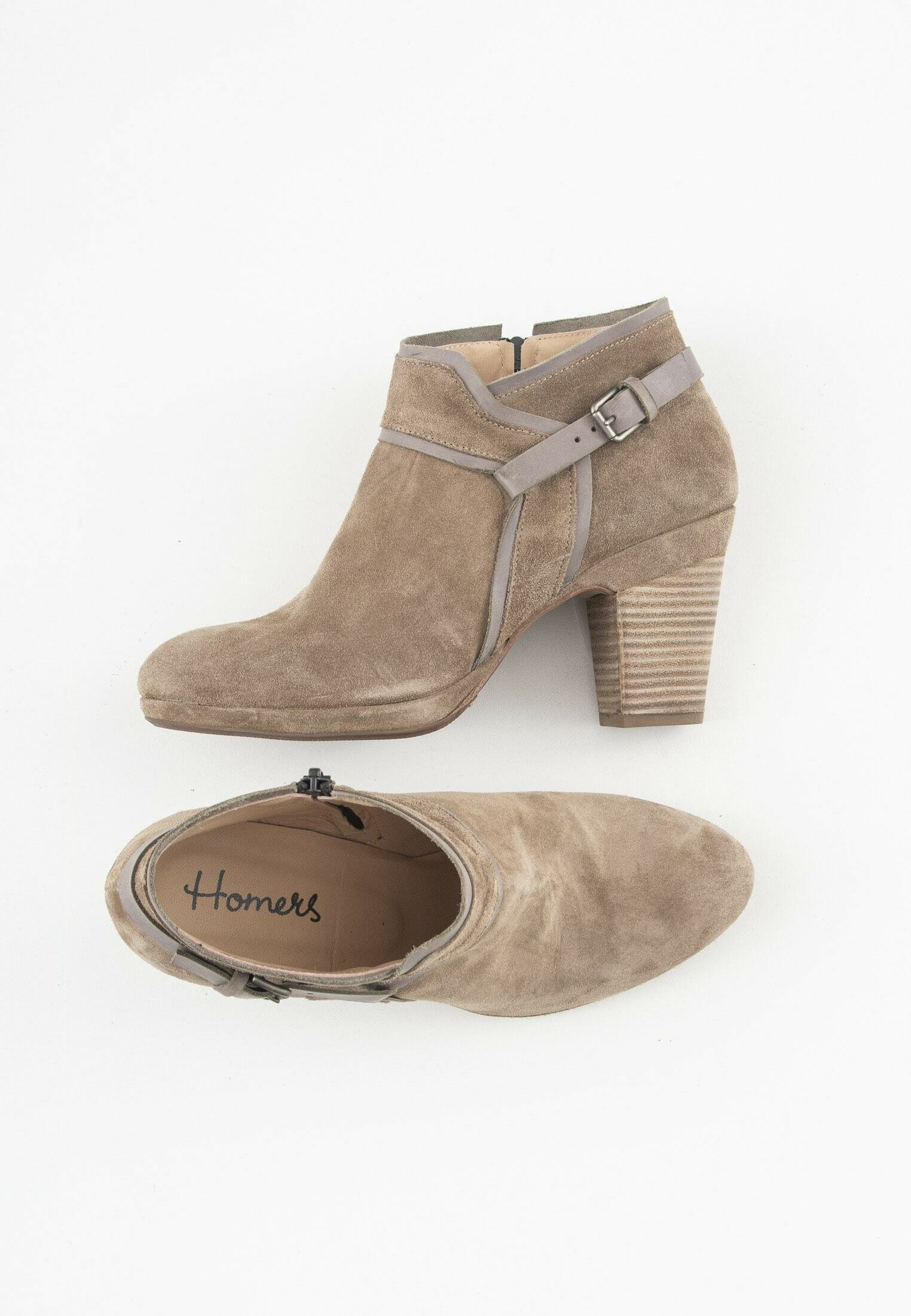 Homers Botines camperos - beige - Zalando.es
