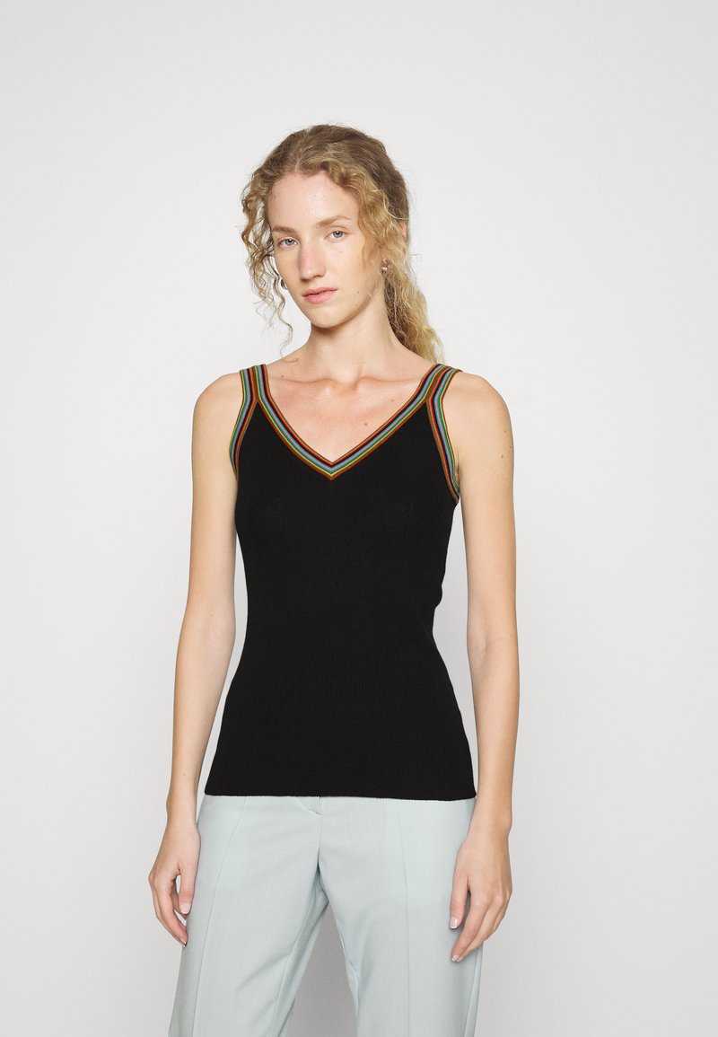 Paul Smith WOMENS KNITTED VEST Top black Zalando.de