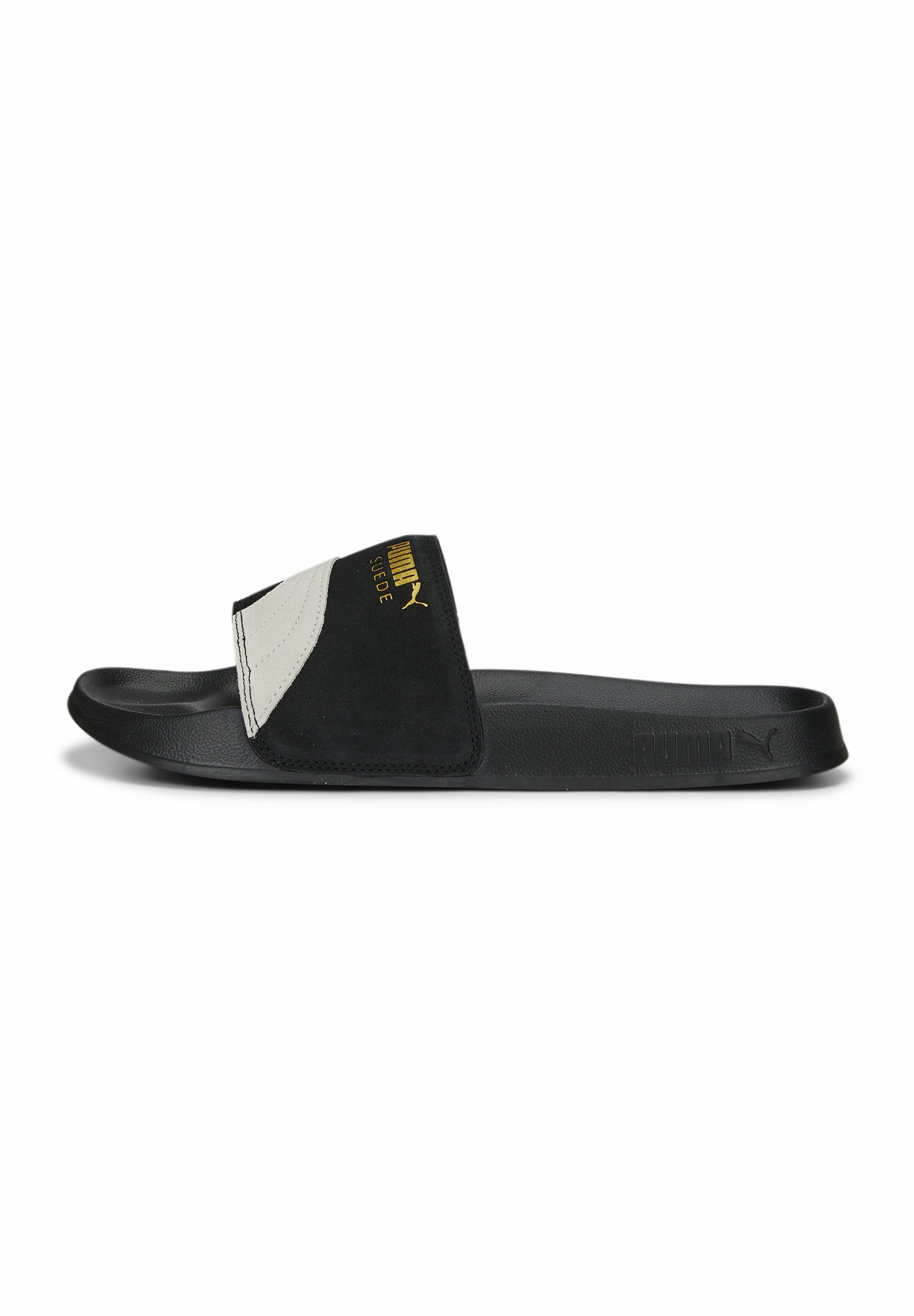 Puma BVB UNISEX - Klapki płaskie/czarny - Zalando.pl