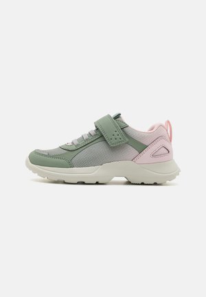 RUSH - Sneakers laag - hellgrün/rosa