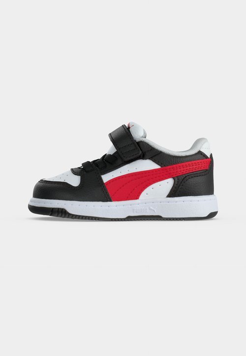 PUMA REBOUND SLAM UNISEX - Trainers - black/for all time red/white — photo 2