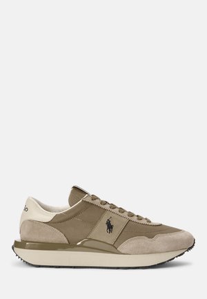 Polo Ralph Lauren TRAIN 89 SUEDE PANELED SNEAKER UNISEX - Tenisice - tonal milkshake