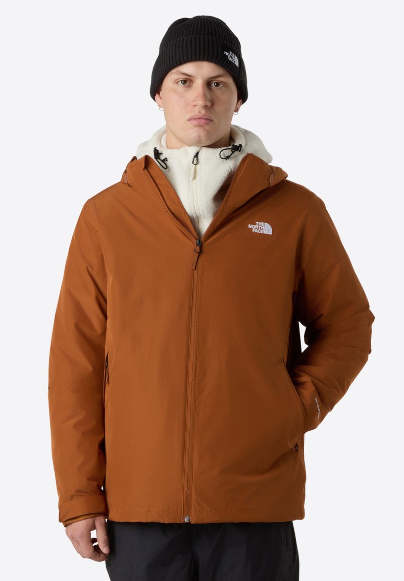 The North Face CARTO MONO TRICLIMATE HOODED JACKET - Outdoorová bunda - burnt umber