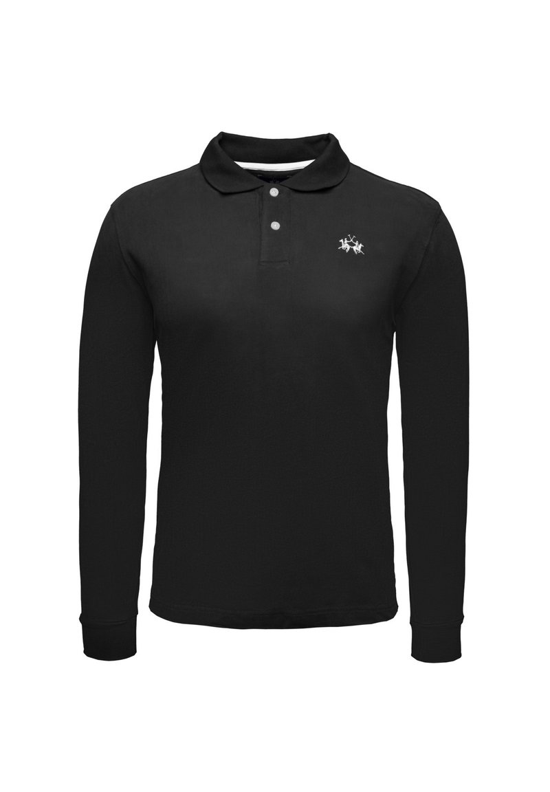 LA MARTINA Poloshirt zwart LA MARTINA Poloshirt zwart