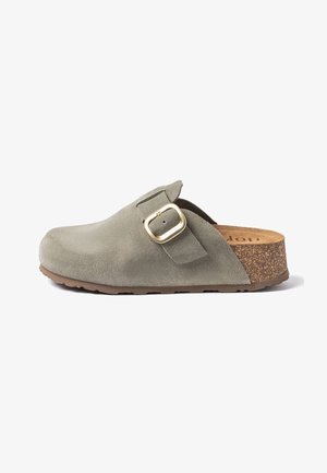 Yokono, ZUECO DE PLATAFORMA WIWI-264 VERDE - Pantolette flach - verde