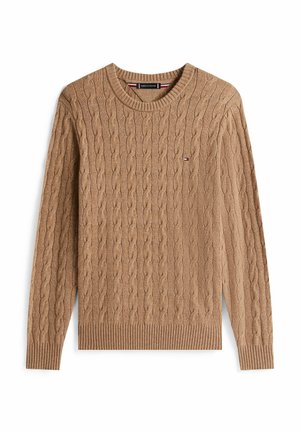 Tommy Hilfiger, Strickpullover - safari canvas heather