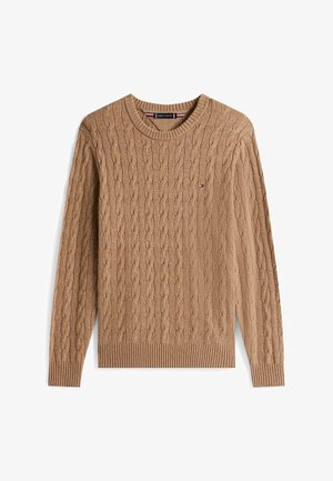 Tommy Hilfiger, Strickpullover - safari canvas heather