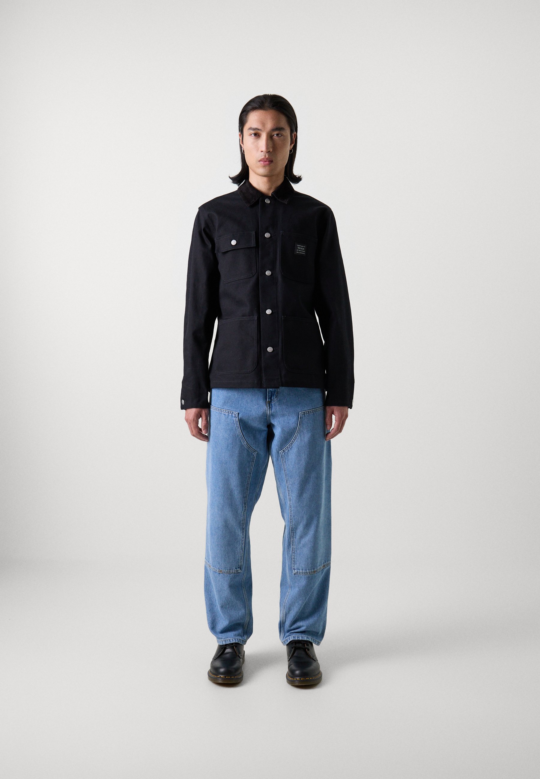 Carhartt WIP WAY OF THE LIGHT MICHIGAN COAT UNISEX Veste mi saison black dark grey reflective noir ZALANDO.FR