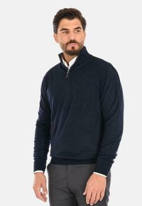 Ciabalù CON ZIP - Maglione - blu