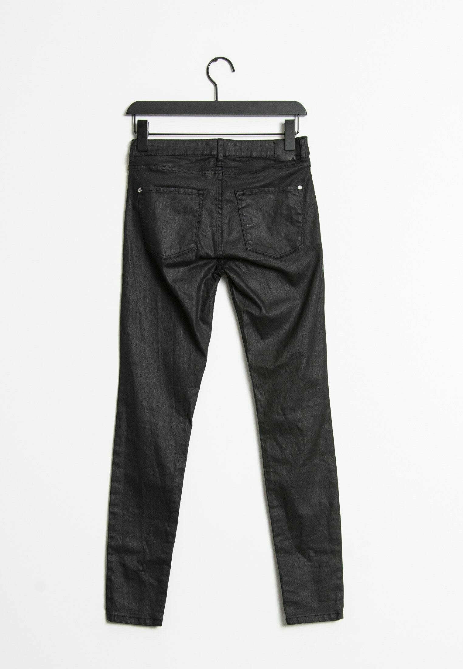 Mango Pantaloni di pelle - grey/grigio - Zalando.it