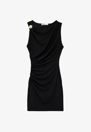 Koton, MINI DRESS . - Etuikjole - black