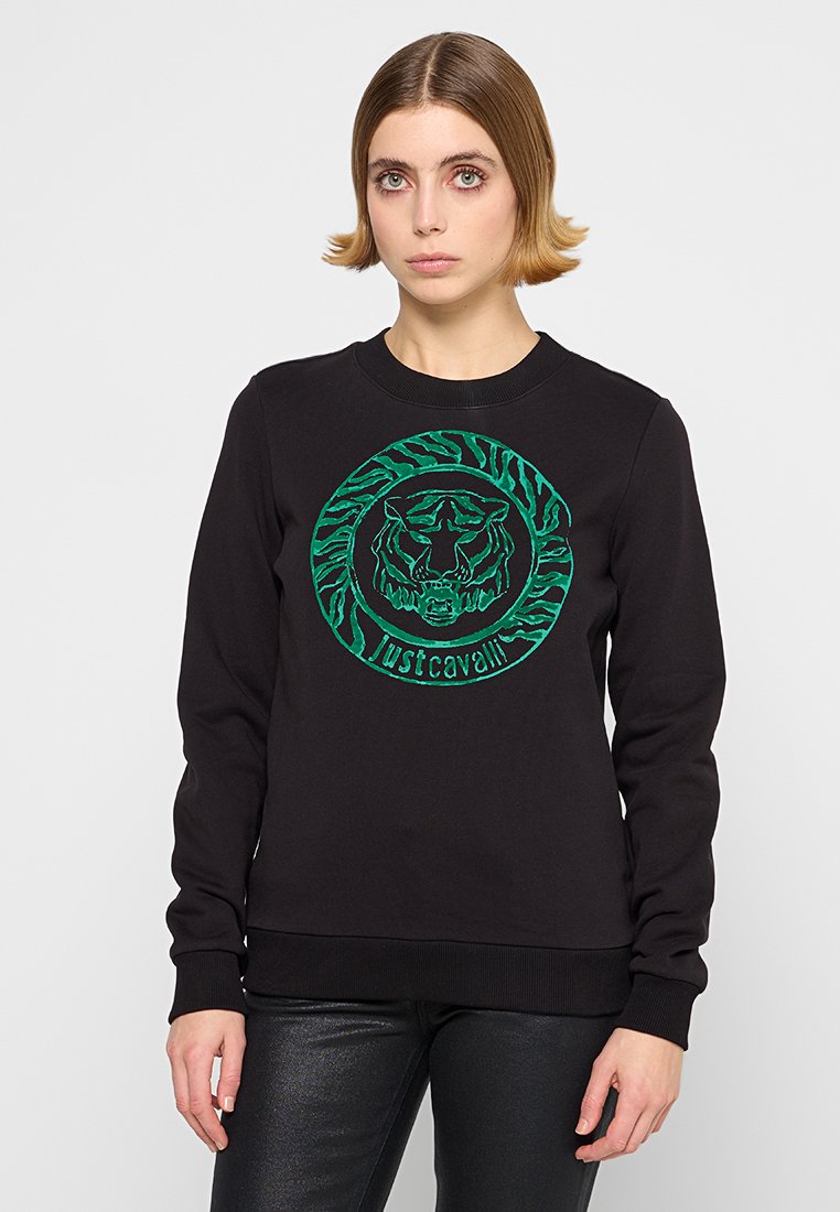 Just Cavalli Sweater zwart