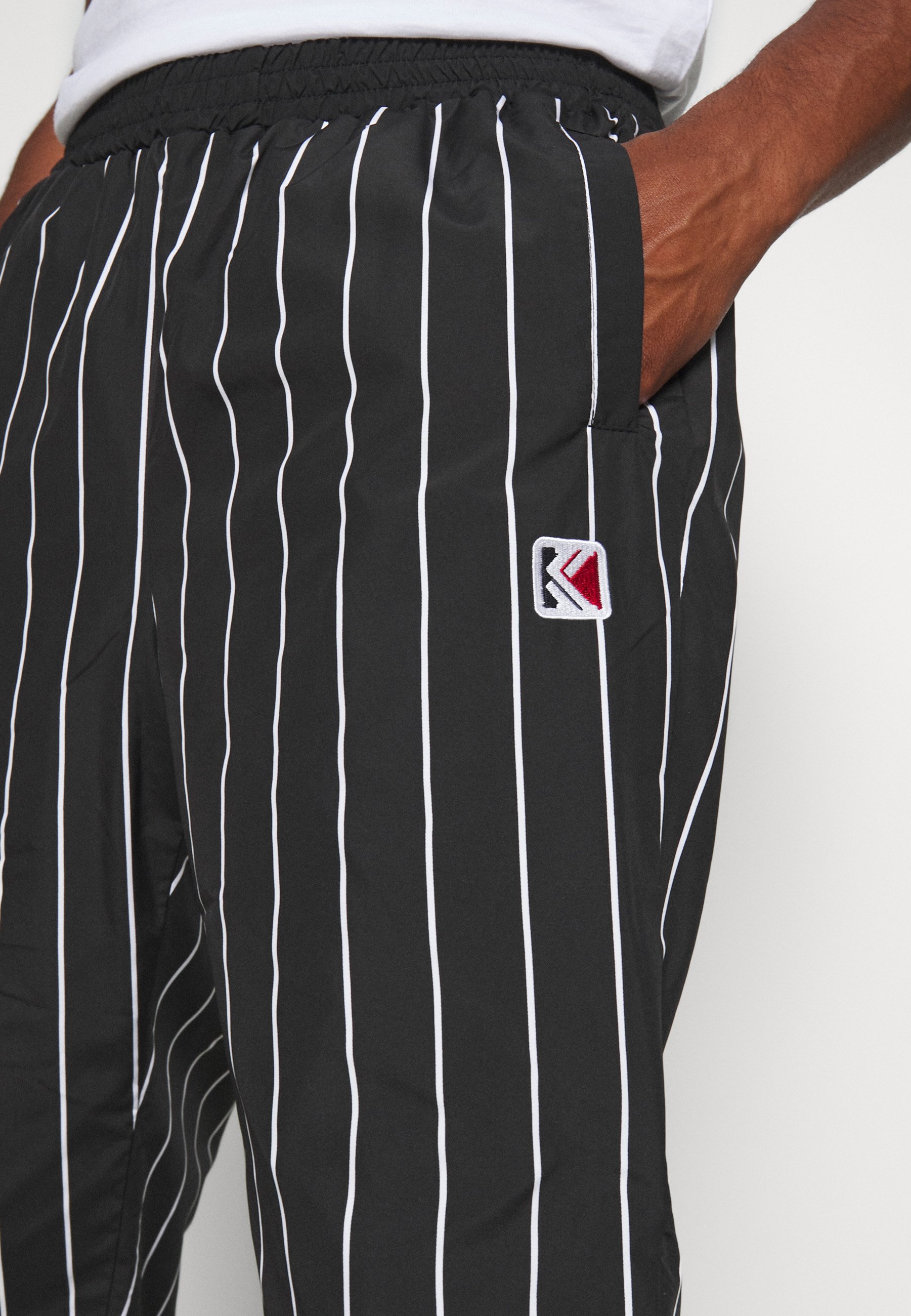 adidas originals pinstripe track pants