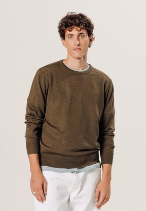 Pullover - marron ecorce