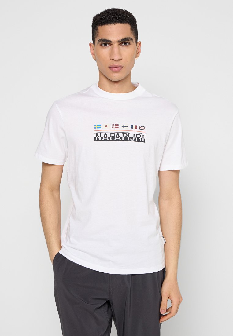 Napapijri T-shirt print wit
