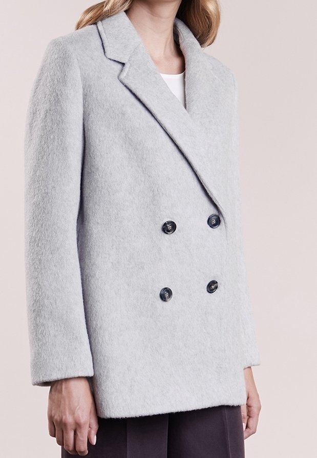 Filippa K Cappotto corto - grey