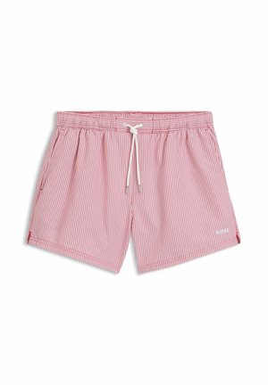 BOSS, VELVETFISH - Uimashortsit - dark red nine