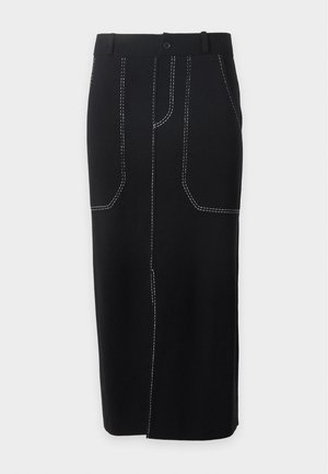 Paul Smith, WOMENS SKIRT - Jupe crayon - black