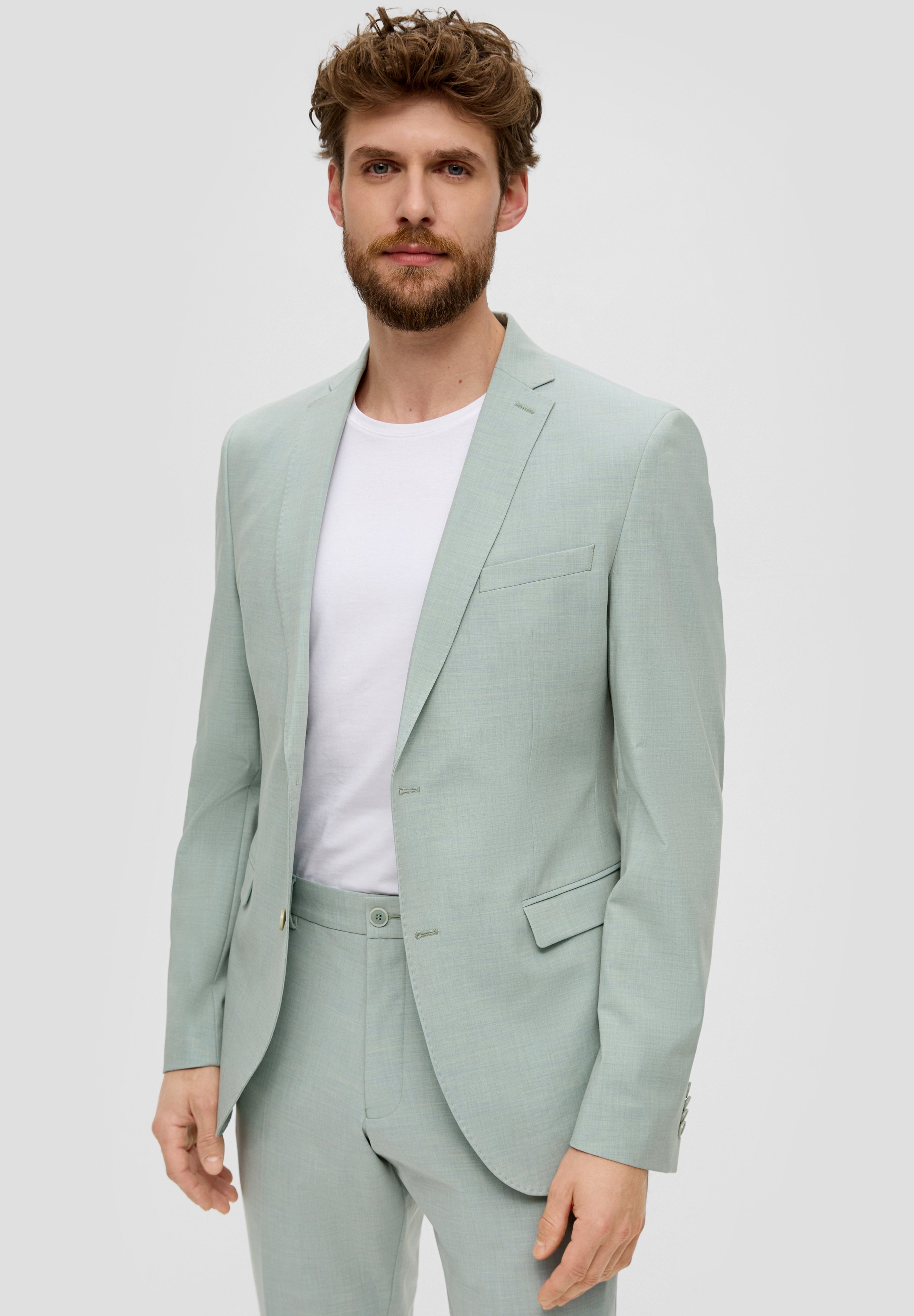 Giacca Donna S.Oliver BLACK LABEL Con Motivo Strutturato. Capo Elegante E Moderno, Perfetto Per Un Look Sofisticato. Taglio Classico E Tessuto Di Qualità.