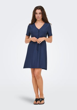 JDY, KLEID JDYCATHINKA KURZES KLEID - Blousejurk - black iris