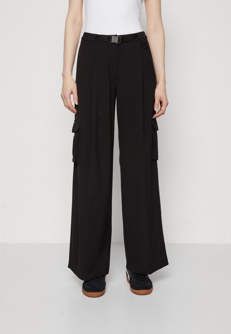 Even&Odd Tall - Pantaloni cargo - black, Ingrandire