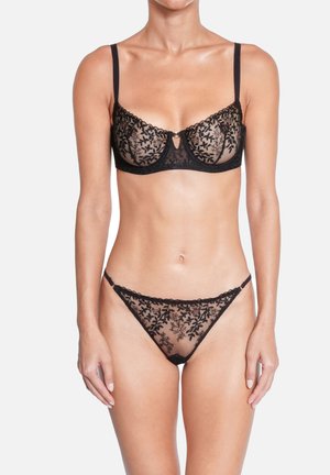 Soutien-gorge à armatures - noir