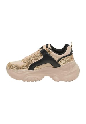 Sneakers basse - gold cream black