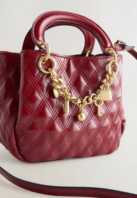 Next QUILTED HELD  - Geantă de mână - berry red