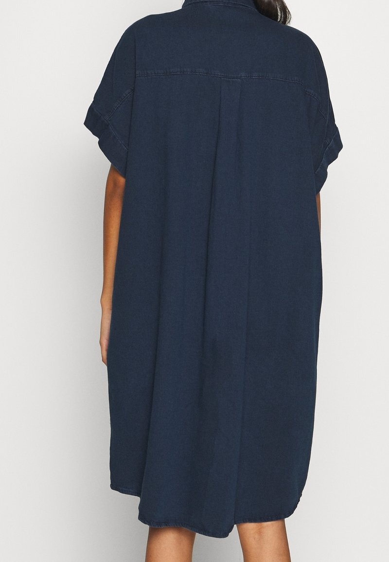 Monki Shirt dress - blue denim - (Pre-owned) - Zalando.ie